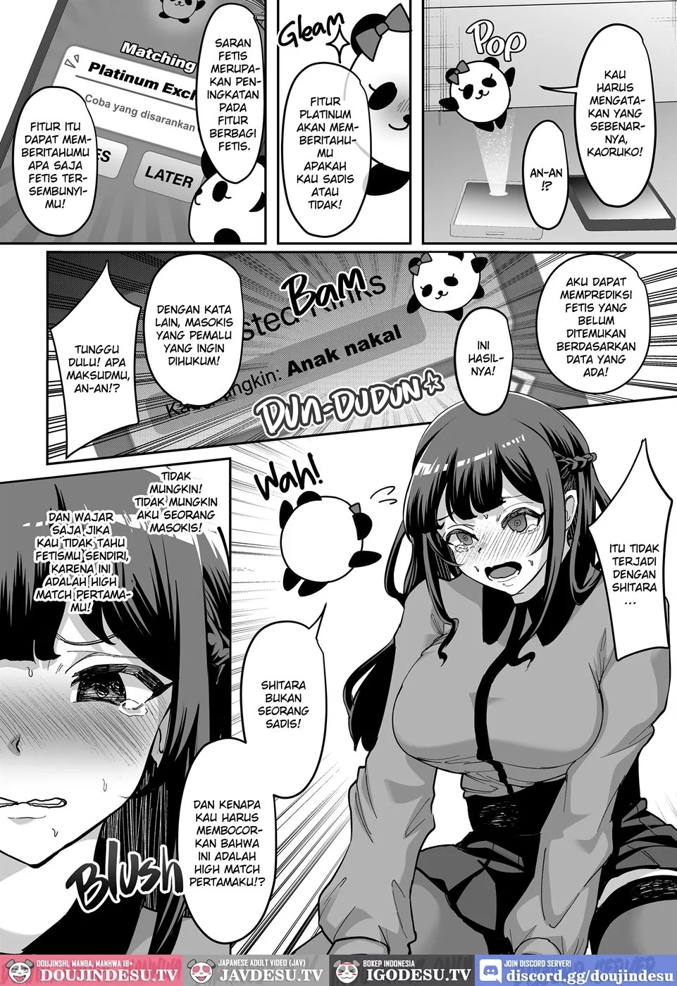 09% ~Seiheki Matching Appli de Aishou Saiakudatta Oretachi wa~: Chapter chapter-2 - Page 17