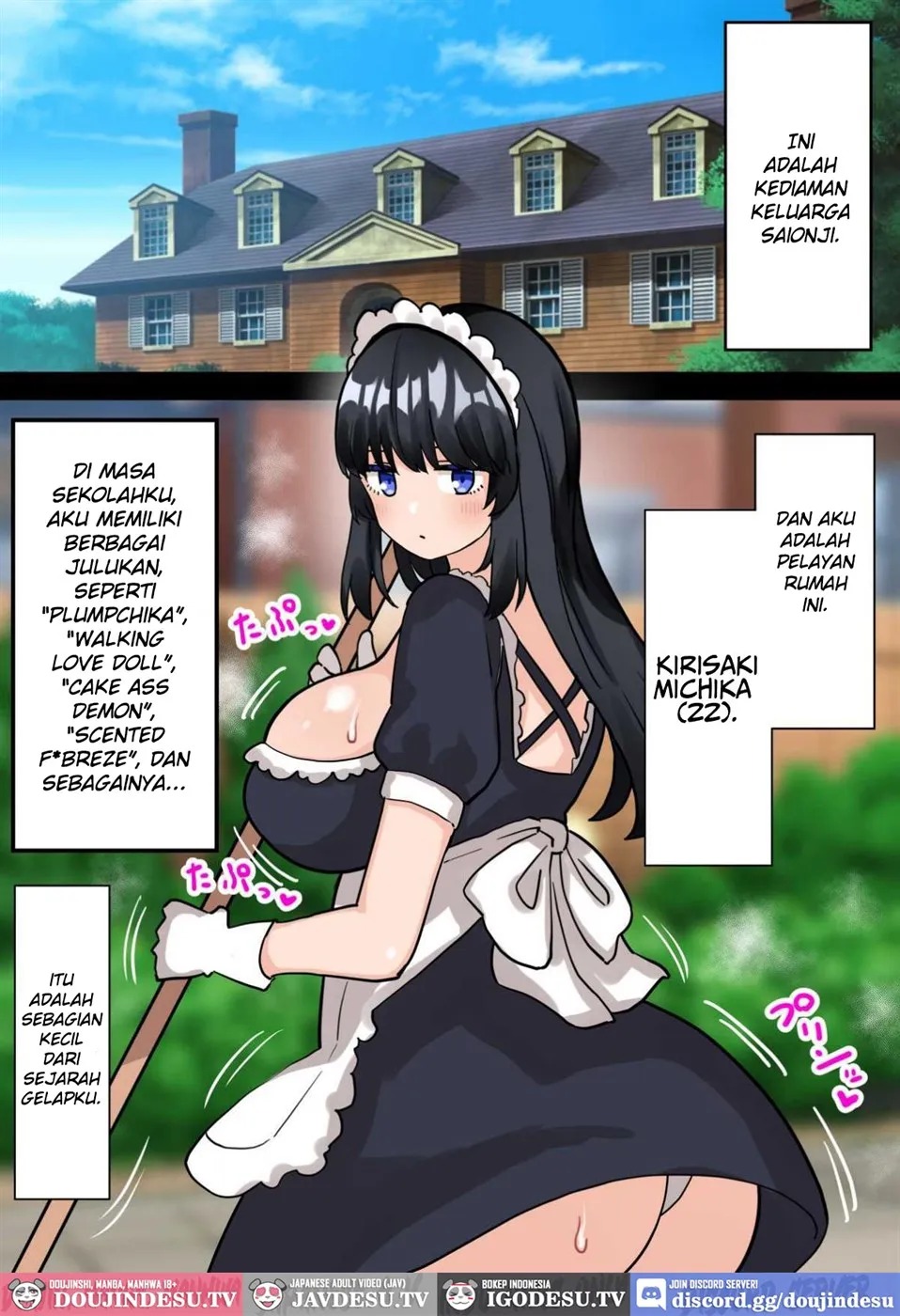 24-Jikan Oho-goe Doubutsu Koubi no Yakata ~Futanari Ojou-sama ga Bakunyuu Maid ni Chinpo Kanri Sareru Hanashi~: Chapter chapter-1 - Page 8