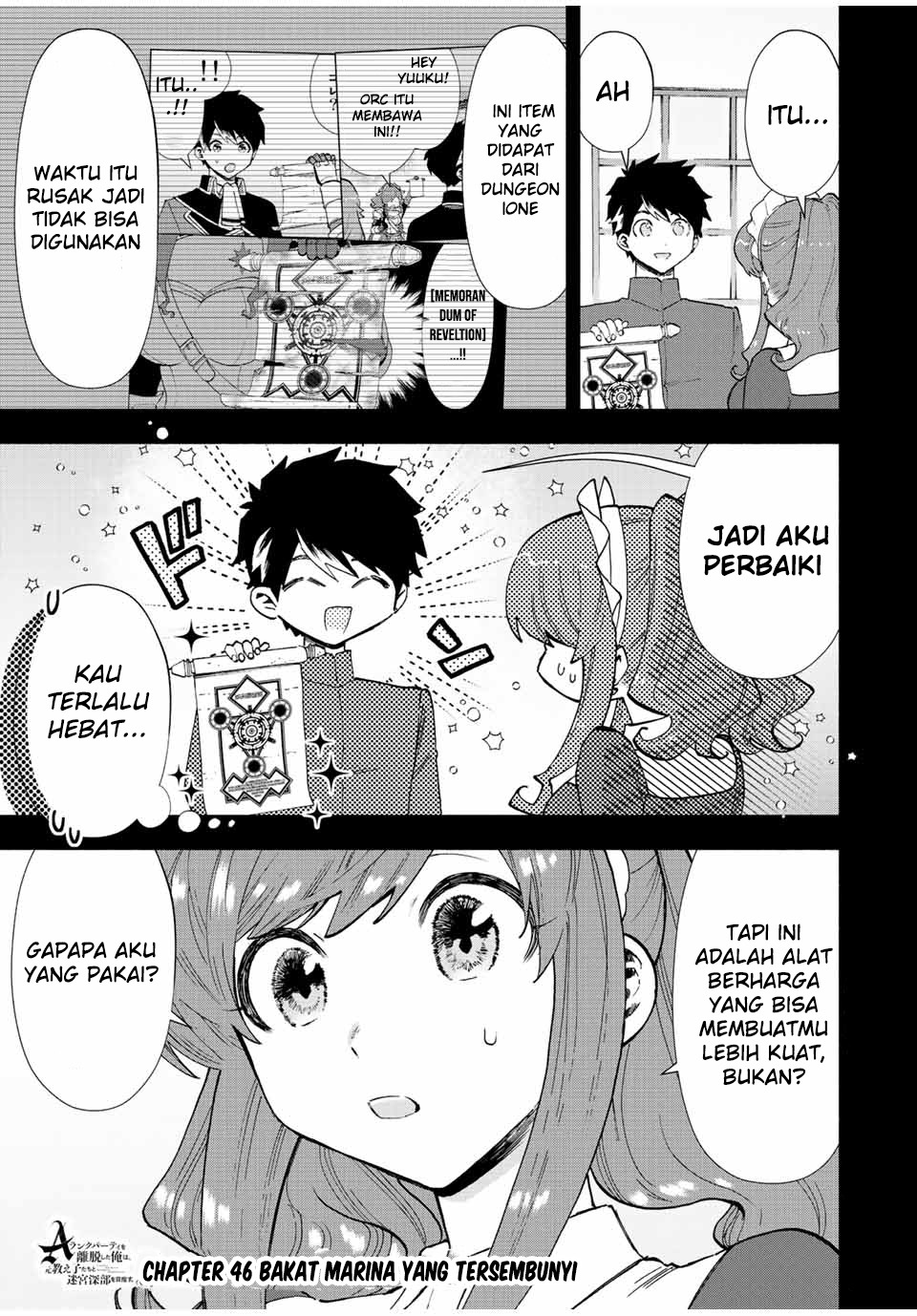 A Rank Party wo Ridatsu Shita Ore wa, Moto Oshiego Tachi to Meikyuu Shinbu wo Mezasu: Chapter chapter-46 - Page 2