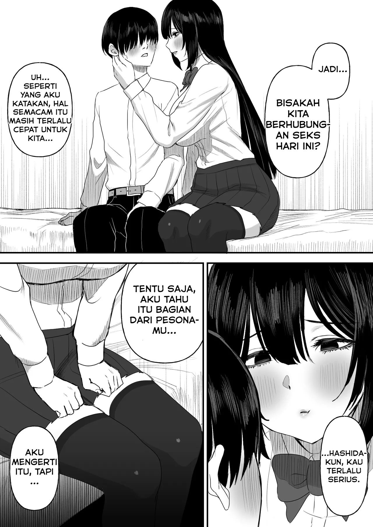 Ai no omoi Kanojo wa boku no Tameni hame tori o Tottekitekureru: Chapter chapter-1 - Page 7