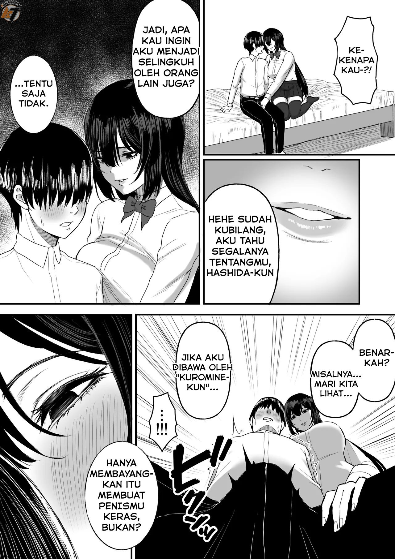 Ai no omoi Kanojo wa boku no Tameni hame tori o Tottekitekureru: Chapter chapter-1 - Page 9