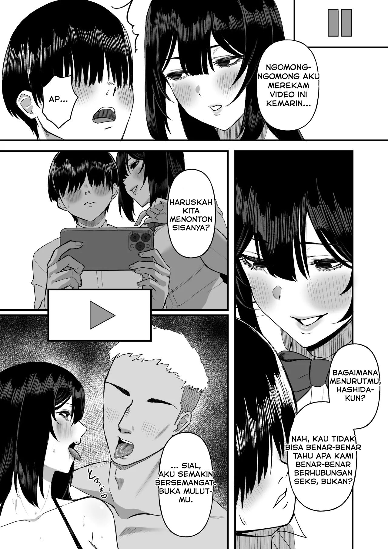Ai no omoi Kanojo wa boku no Tameni hame tori o Tottekitekureru: Chapter chapter-1 - Page 19