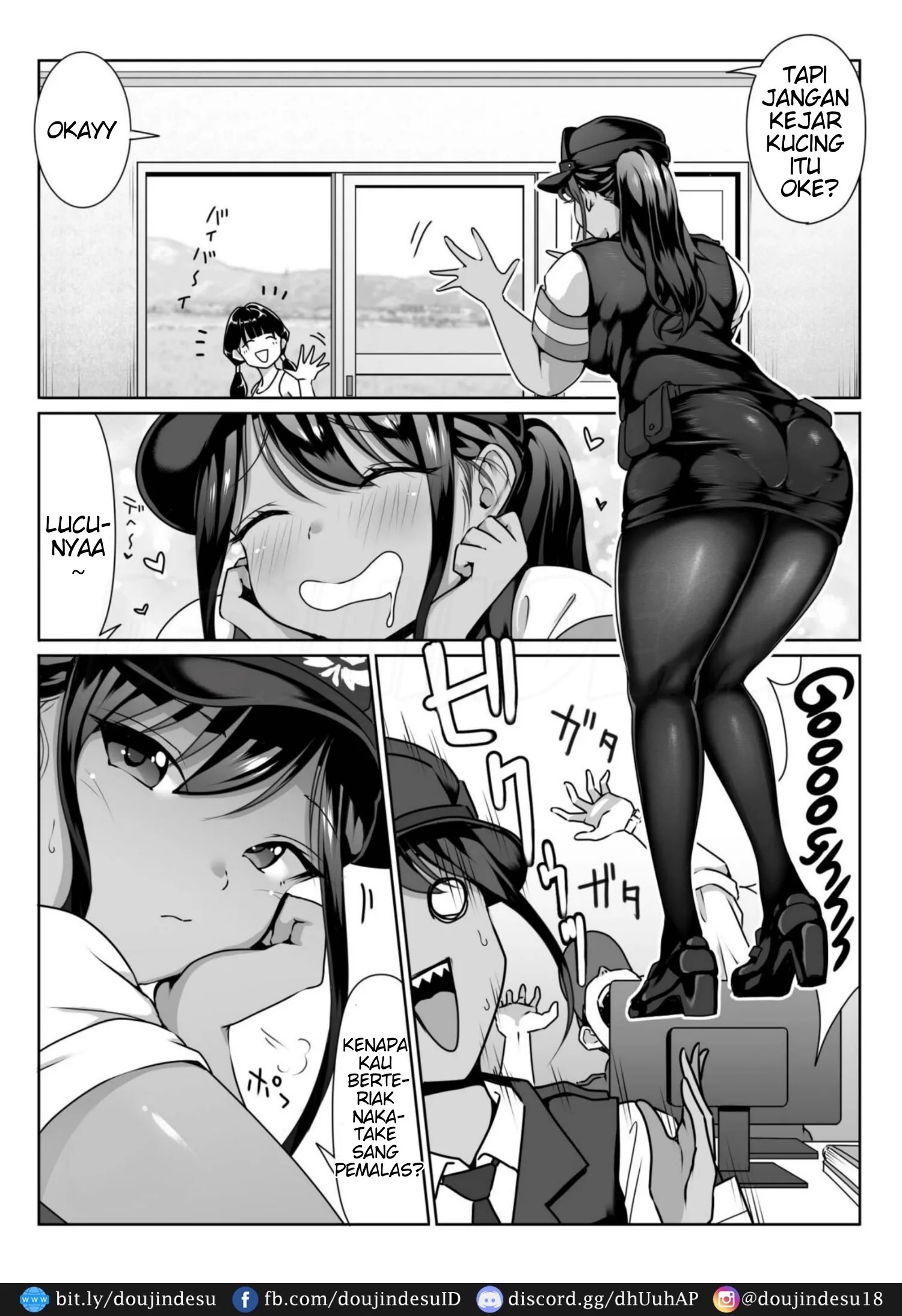 Akogare no Boku no Senpai to Kinmuchuu no Kouban de Muremure PanSto Sex Zuke.: Chapter chapter-1 - Page 10