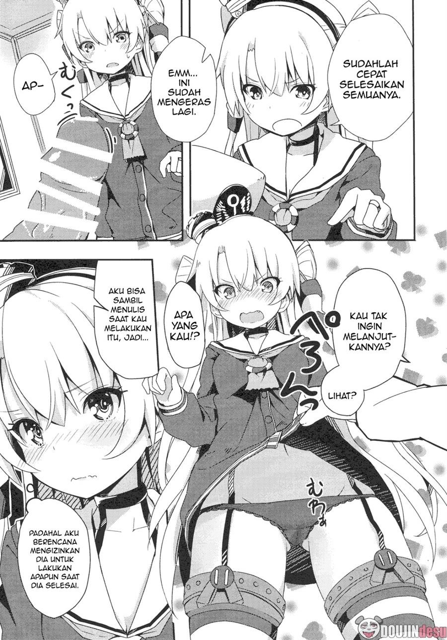 Amatsukaze to Tetsuya de H shinagara Houkokusho: Chapter chapter-1 - Page 7