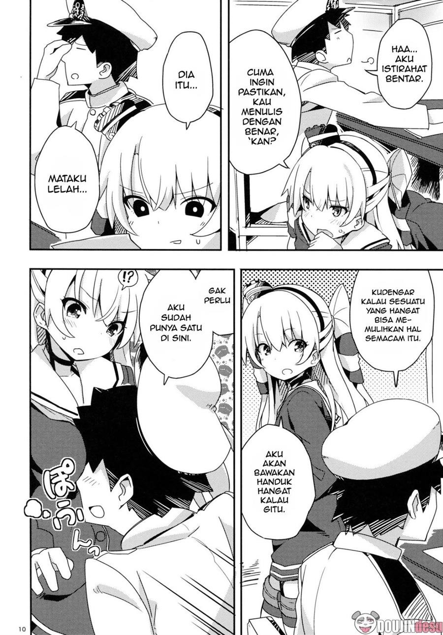 Amatsukaze to Tetsuya de H shinagara Houkokusho: Chapter chapter-1 - Page 10