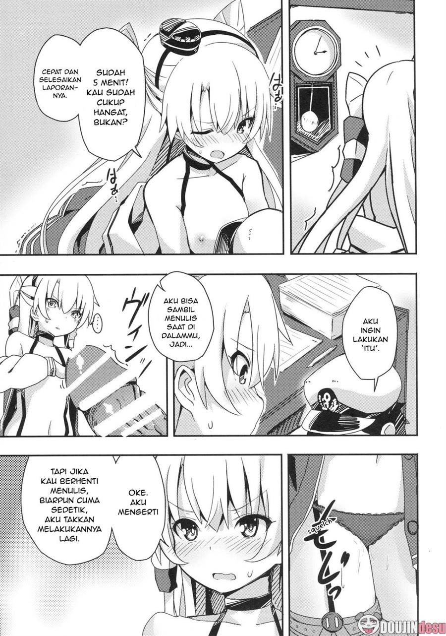 Amatsukaze to Tetsuya de H shinagara Houkokusho: Chapter chapter-1 - Page 13