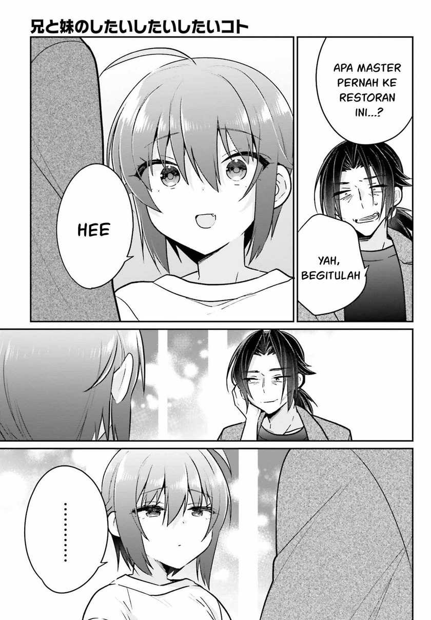 Ani to Imouto no Shitai Shitai Shitai Koto: Chapter chapter-11 - Page 22
