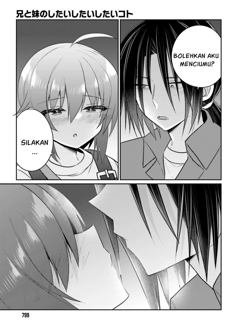 Ani to Imouto no Shitai Shitai Shitai Koto: Chapter chapter-13 - Page 18