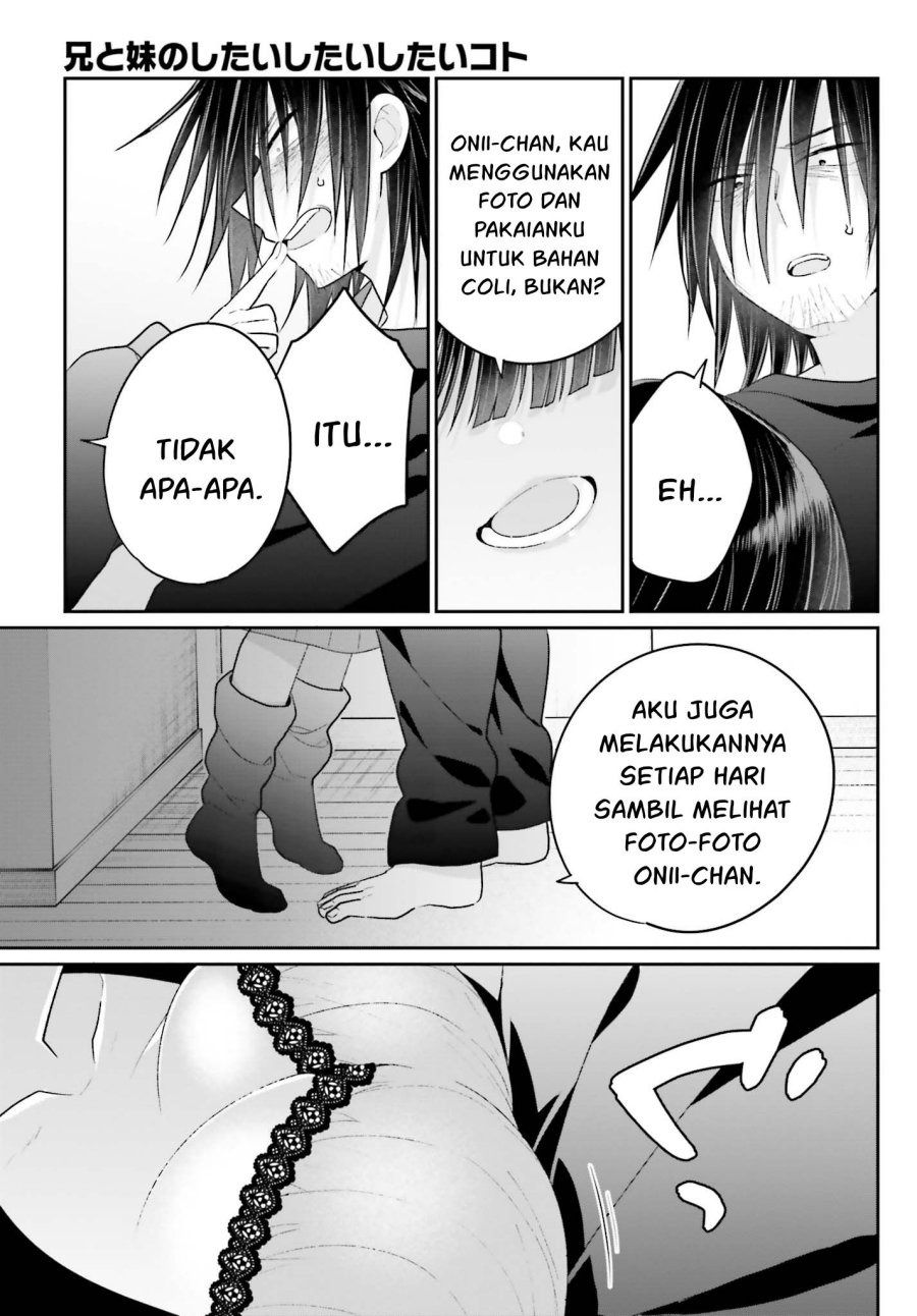 Ani to Imouto no Shitai Shitai Shitai Koto: Chapter chapter-15 - Page 10