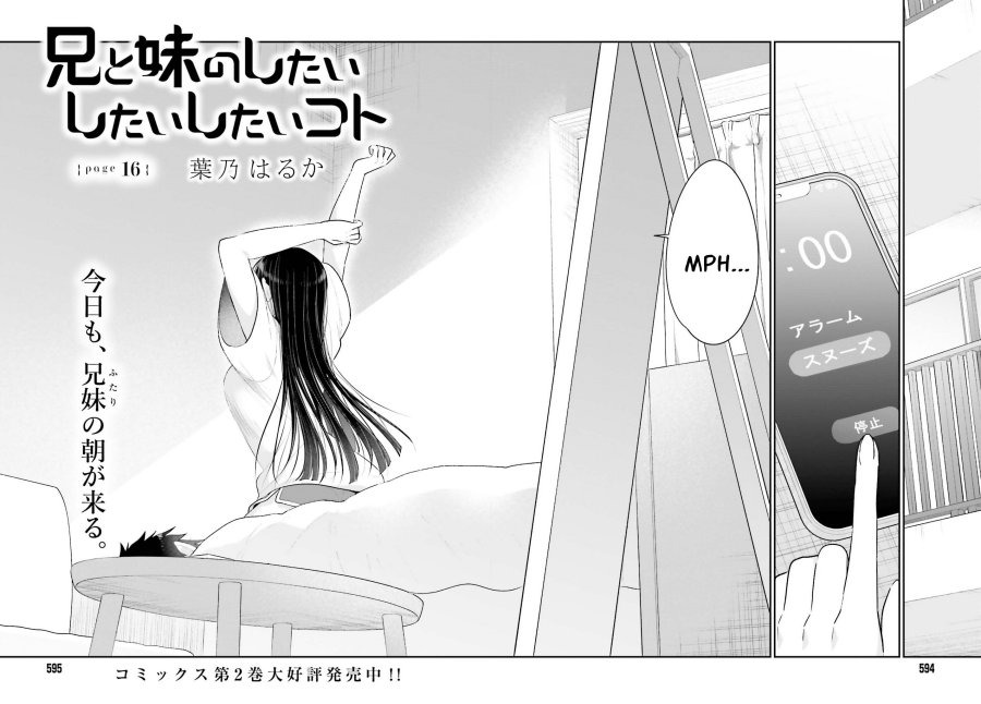 Ani to Imouto no Shitai Shitai Shitai Koto: Chapter chapter-16 - Page 3