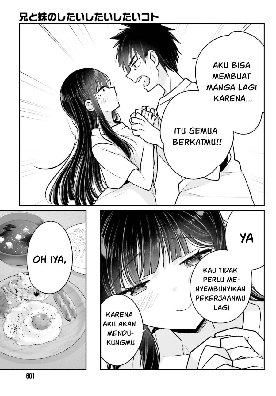 Ani to Imouto no Shitai Shitai Shitai Koto: Chapter chapter-16 - Page 9