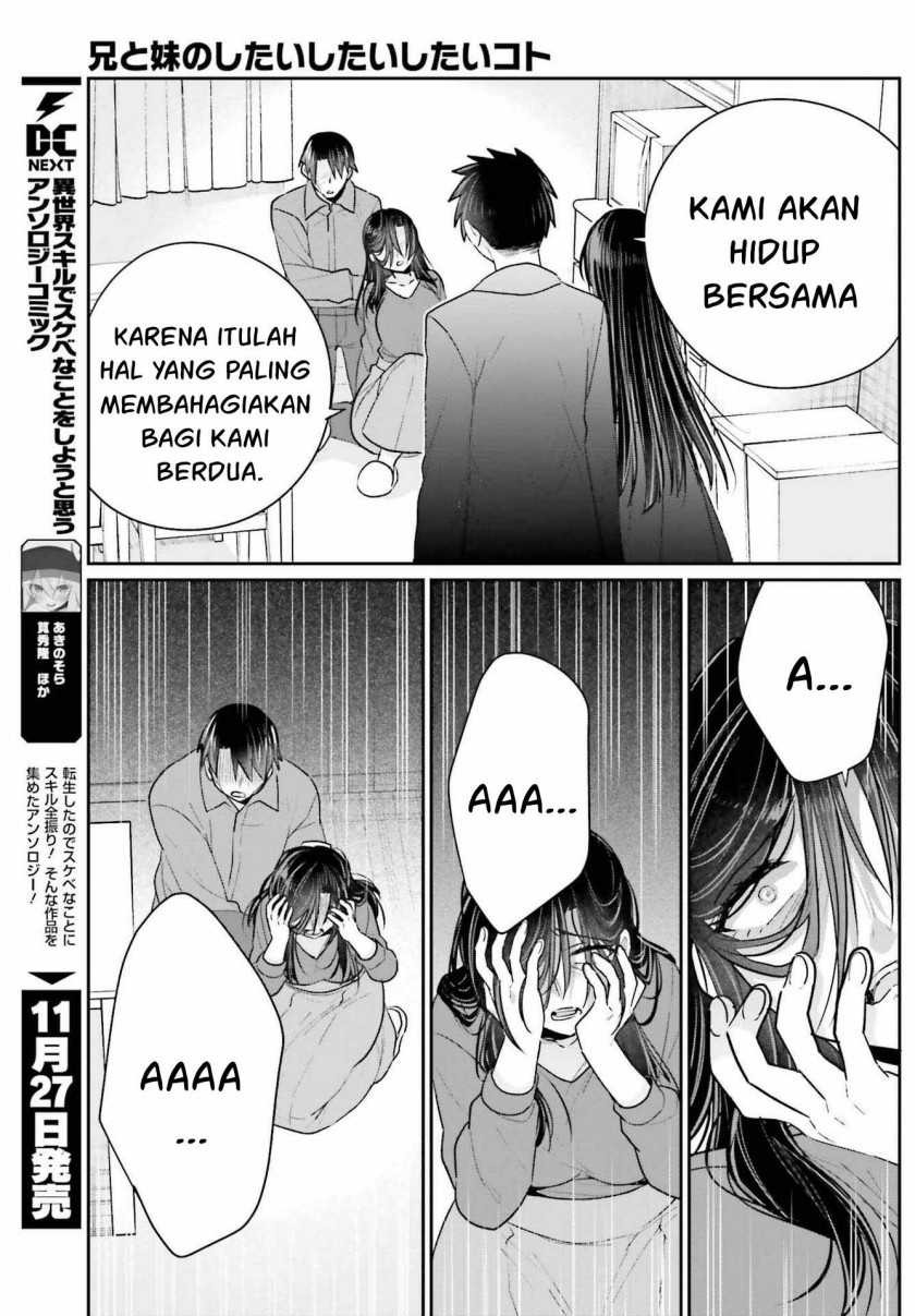 Ani to Imouto no Shitai Shitai Shitai Koto: Chapter chapter-17.2 - Page 17