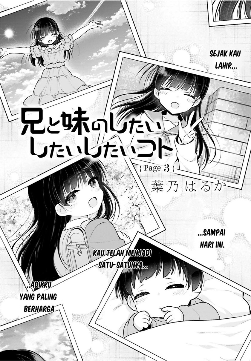 Ani to Imouto no Shitai Shitai Shitai Koto: Chapter chapter-3 - Page 2