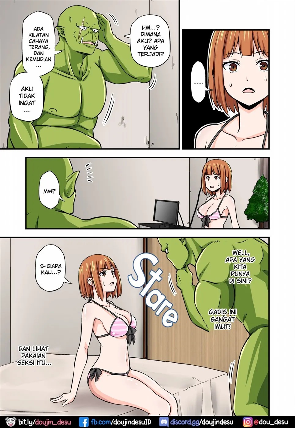 AV no Satsuei Genba ni Zetsurin Orc ga Isekai Teni Shite Shimatta Hanashi.: Chapter chapter-1 - Page 5