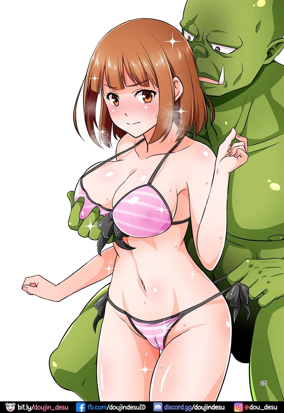 AV no Satsuei Genba ni Zetsurin Orc ga Isekai Teni Shite Shimatta Hanashi.: Chapter chapter-1 - Page 26