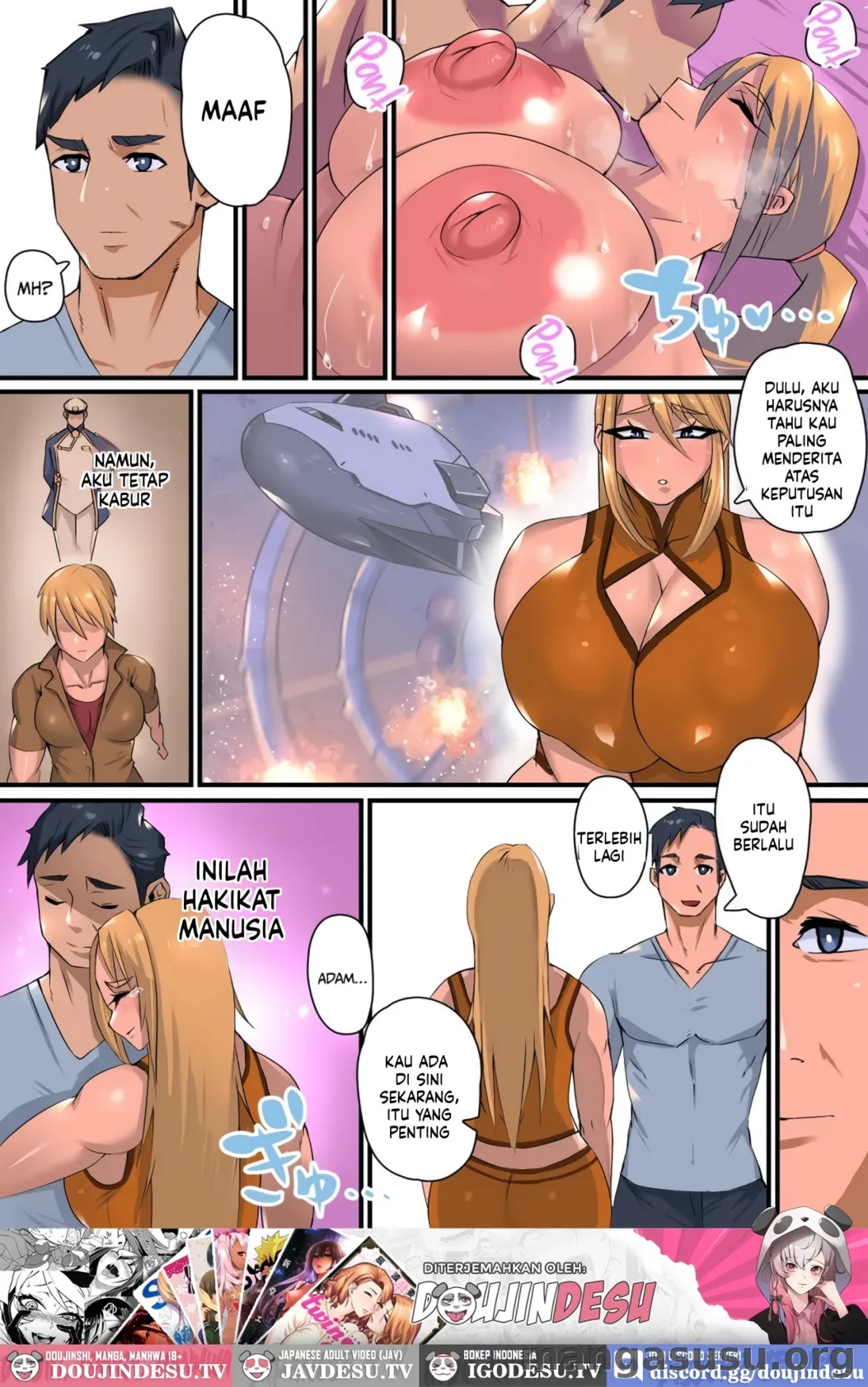 Bakunyuu de Kyojiri no Buka to Icha Love: Chapter chapter-1 - Page 33