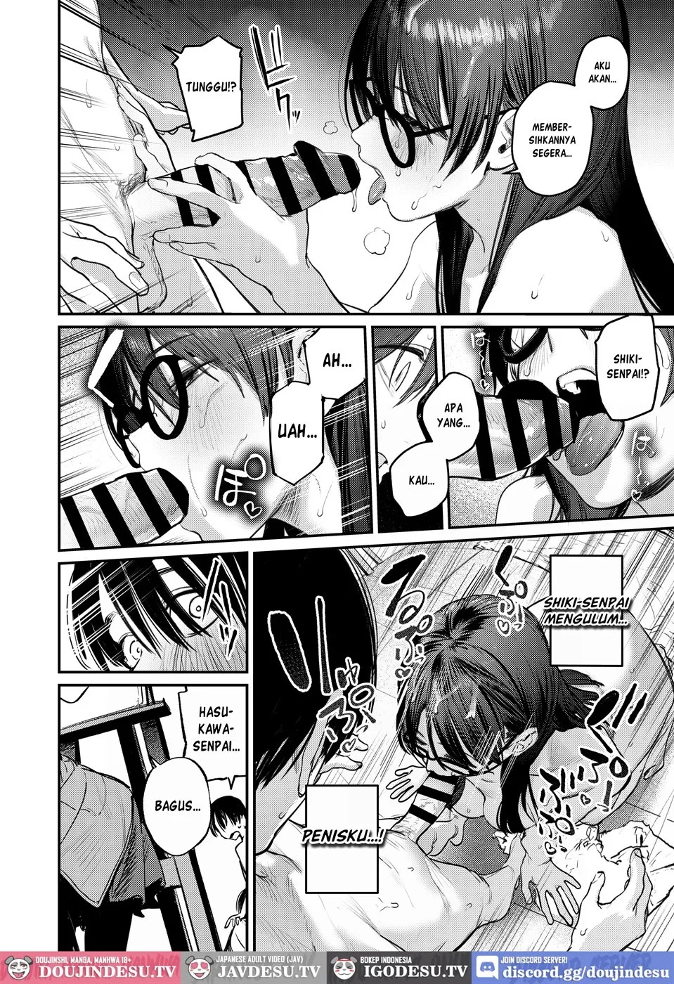 Bijutsubu Harem Katsudou Nisshi ~Senpai no Slump Kaishou ni Kyouryoku shitara, Ikioi de 3P suru Koto ni Natta Hanashi~: Chapter chapter-1 - Page 18