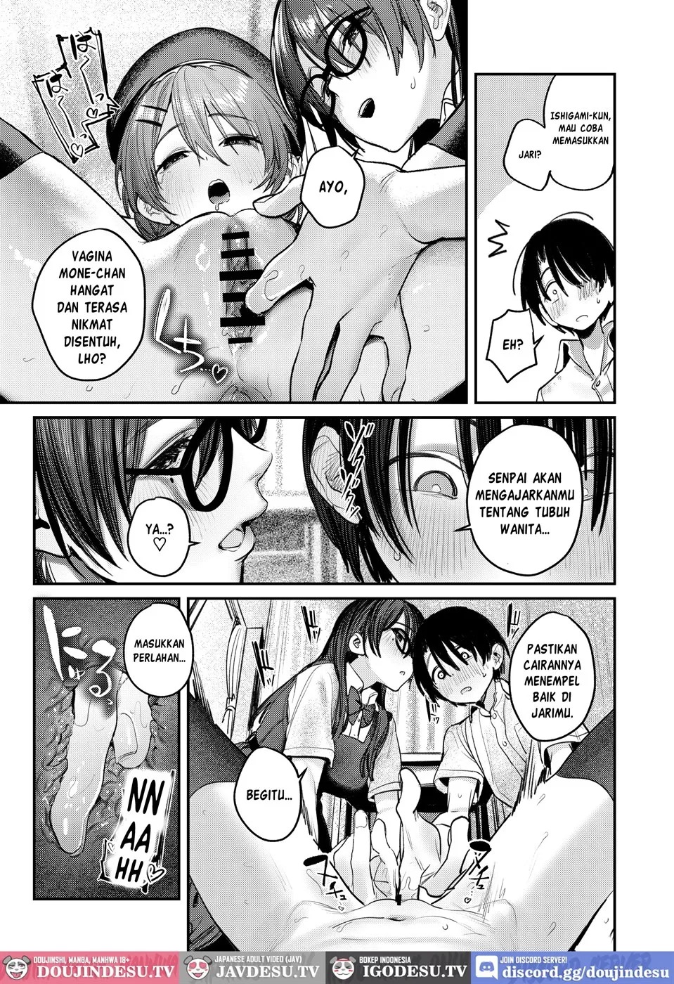 Bijutsubu Harem Katsudou Nisshi ~Senpai no Slump Kaishou ni Kyouryoku shitara, Ikioi de 3P suru Koto ni Natta Hanashi~: Chapter chapter-1 - Page 44