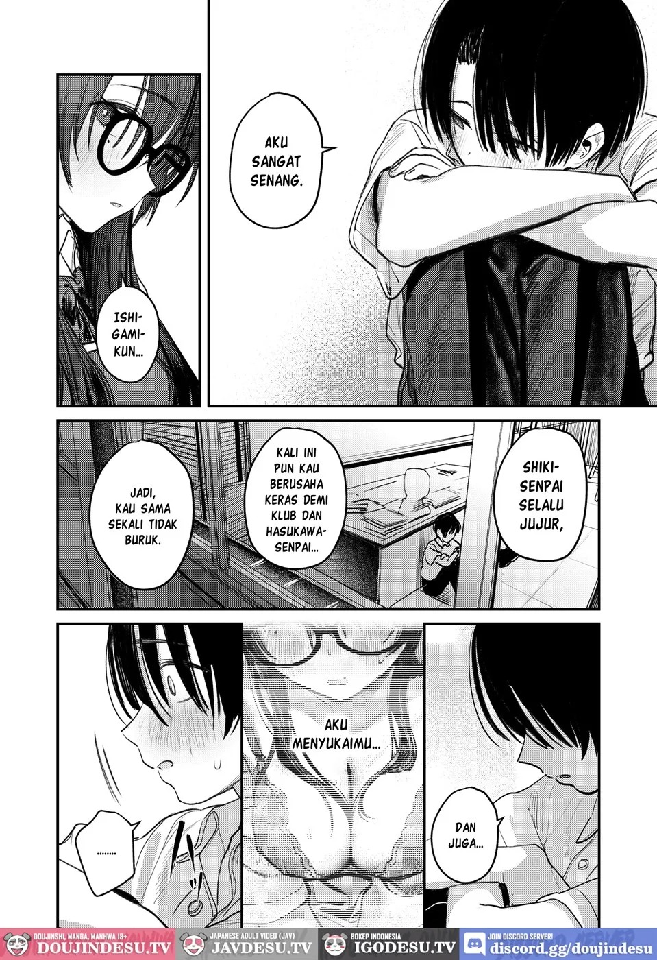 Bijutsubu Harem Katsudou Nisshi ~Senpai no Slump Kaishou ni Kyouryoku shitara, Ikioi de 3P suru Koto ni Natta Hanashi~: Chapter chapter-1 - Page 65