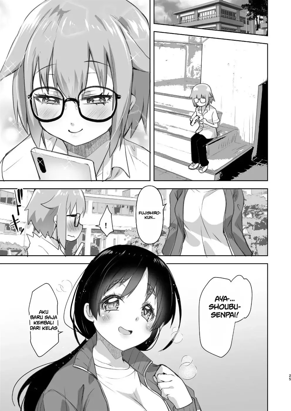 Bokkishi Yasui Josou Kareshi to Seisokei Inran na Kyonyuu Kanojo: Chapter chapter-1 - Page 27