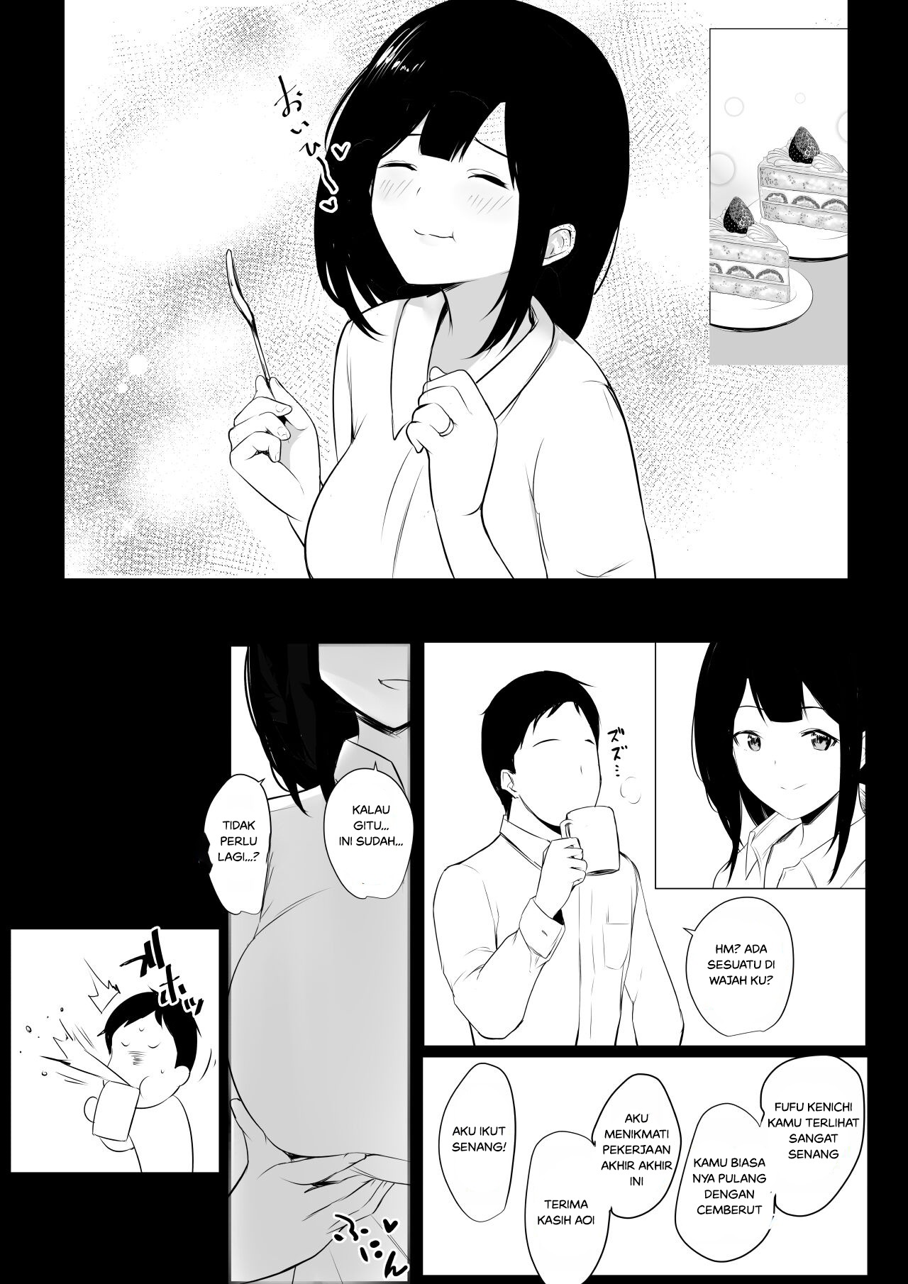 Boku dake ni Amaesasete Kureru Kyonyuu JK Tsuma o Hoka no Otoko ni Dakasete Mita: Chapter chapter-4 - Page 7