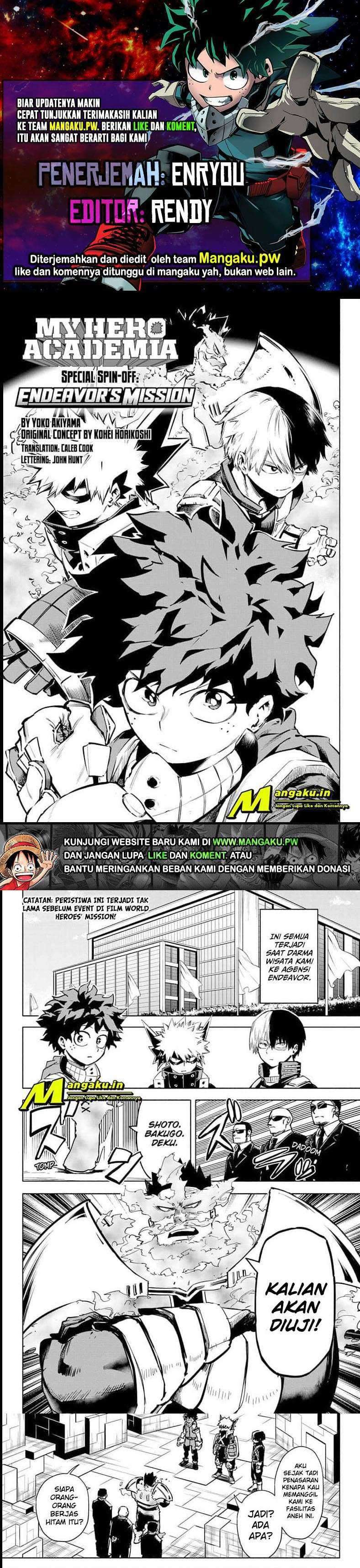 Boku no Hero Academia: Chapter chapter-321.5 - Page 1