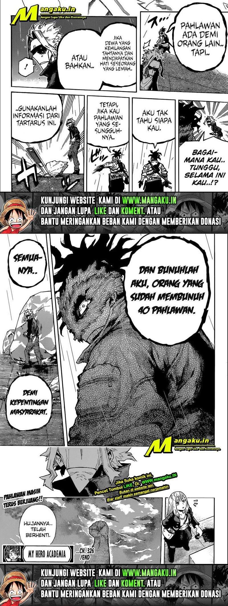 Boku no Hero Academia: Chapter chapter-326 - Page 5