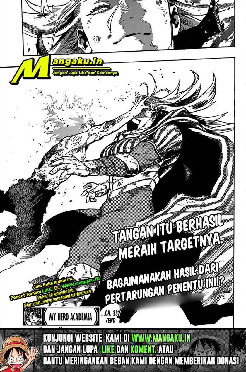 Boku no Hero Academia: Chapter chapter-332 - Page 17