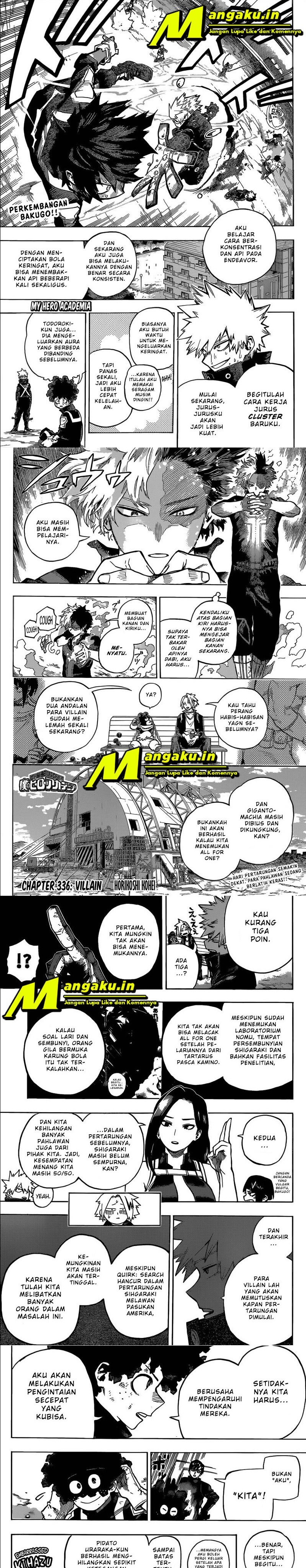 Boku no Hero Academia: Chapter chapter-336 - Page 3