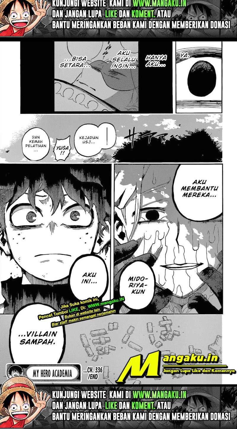 Boku no Hero Academia: Chapter chapter-336 - Page 8