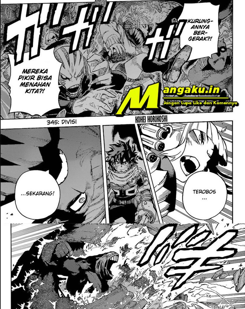 Boku no Hero Academia: Chapter chapter-345 - Page 2