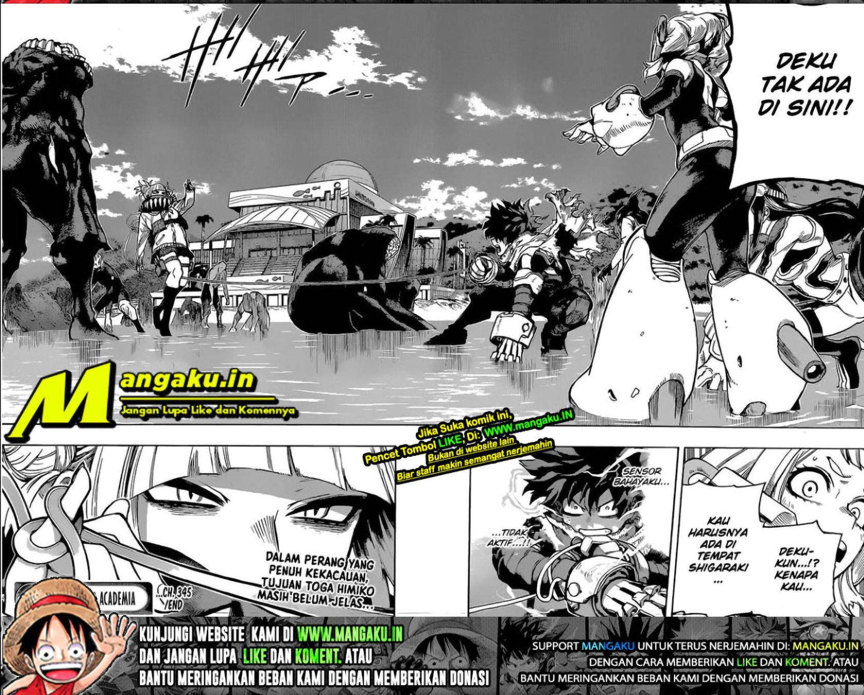 Boku no Hero Academia: Chapter chapter-345 - Page 12