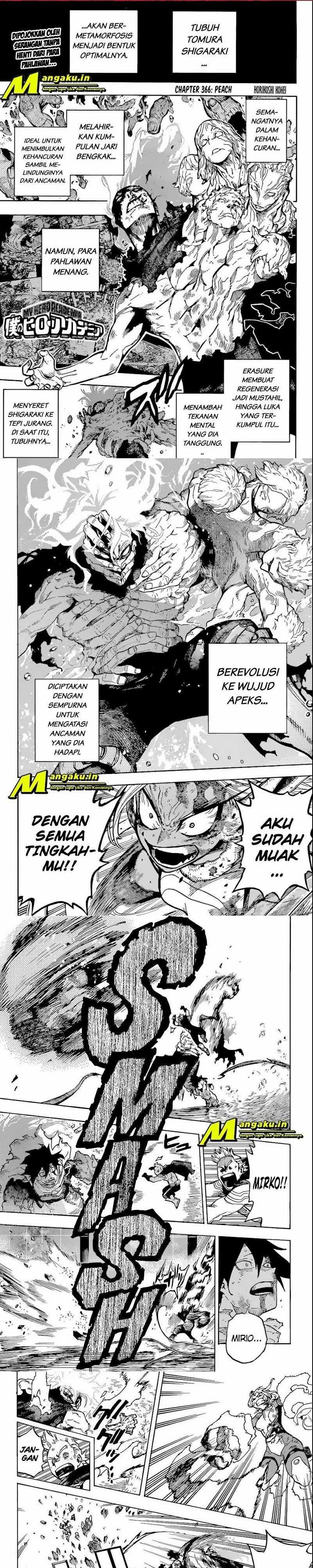 Boku no Hero Academia: Chapter chapter-366 - Page 3