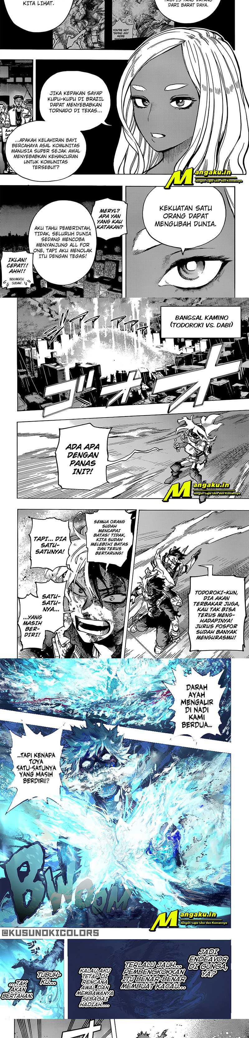 Boku no Hero Academia: Chapter chapter-374 - Page 2
