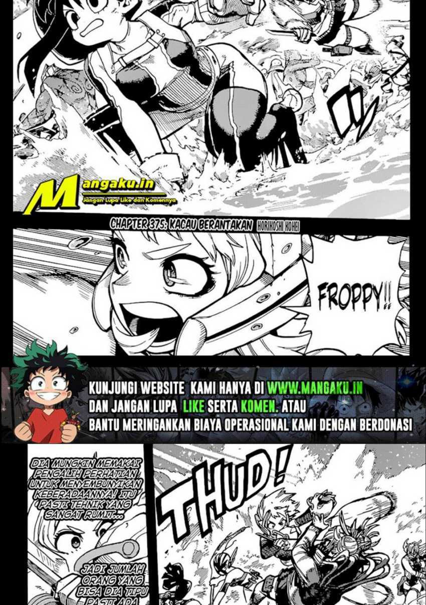 Boku no Hero Academia: Chapter chapter-375 - Page 2