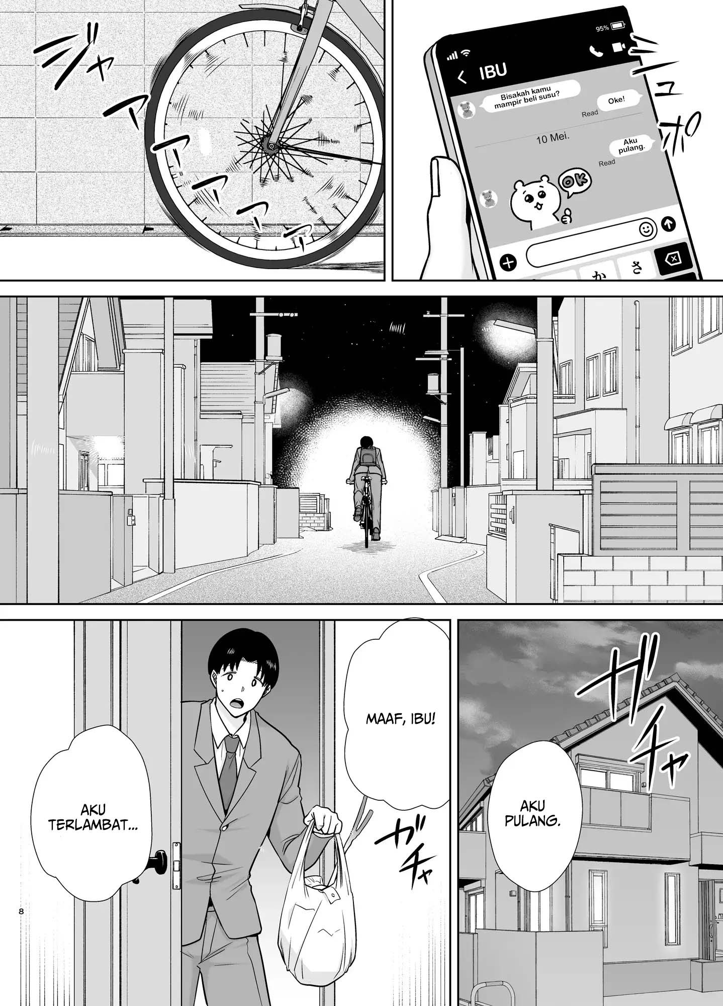 Boku no Kaa-san de, Boku no Suki na Hito: Chapter chapter-10 - Page 8