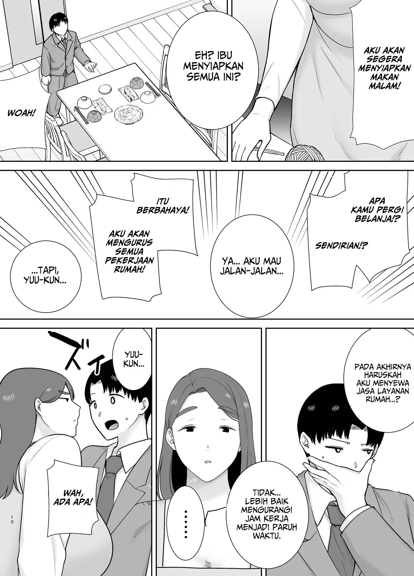 Boku no Kaa-san de, Boku no Suki na Hito: Chapter chapter-10 - Page 10