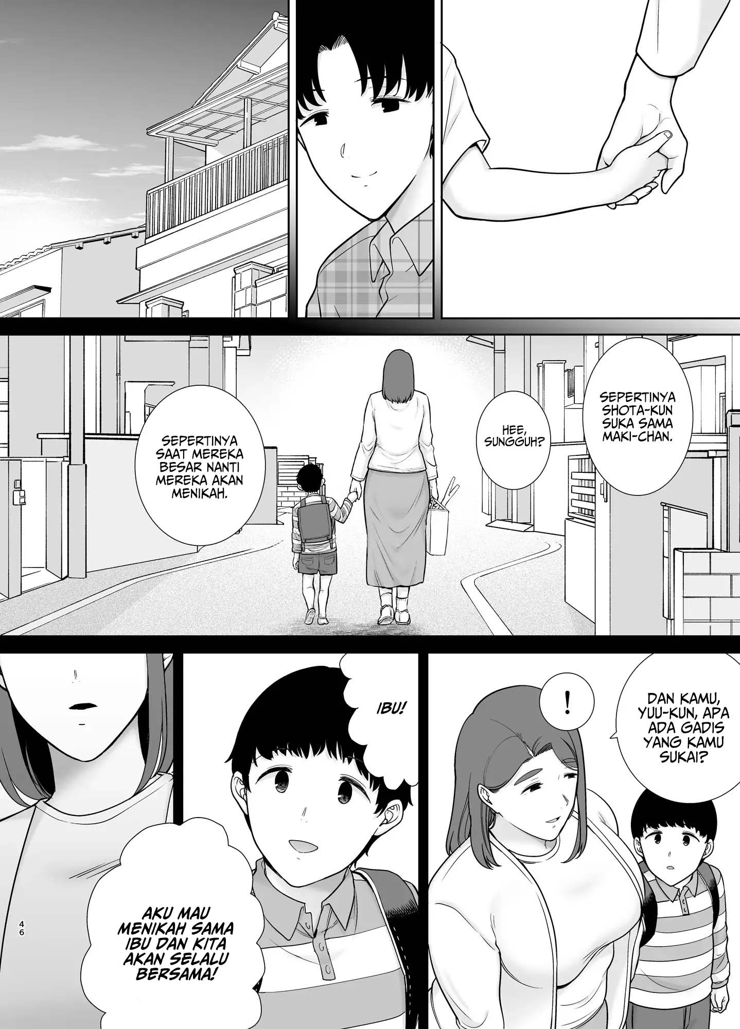 Boku no Kaa-san de, Boku no Suki na Hito: Chapter chapter-10 - Page 46