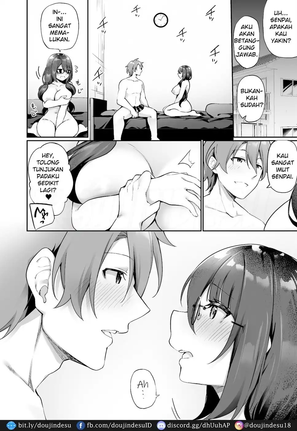 Boku no Koe o Kiku dake de Hatsujou Shichau Yandere Kyonyuu Kouhai ni Karada o Irekaerarete Shimatta!: Chapter chapter-1 - Page 36