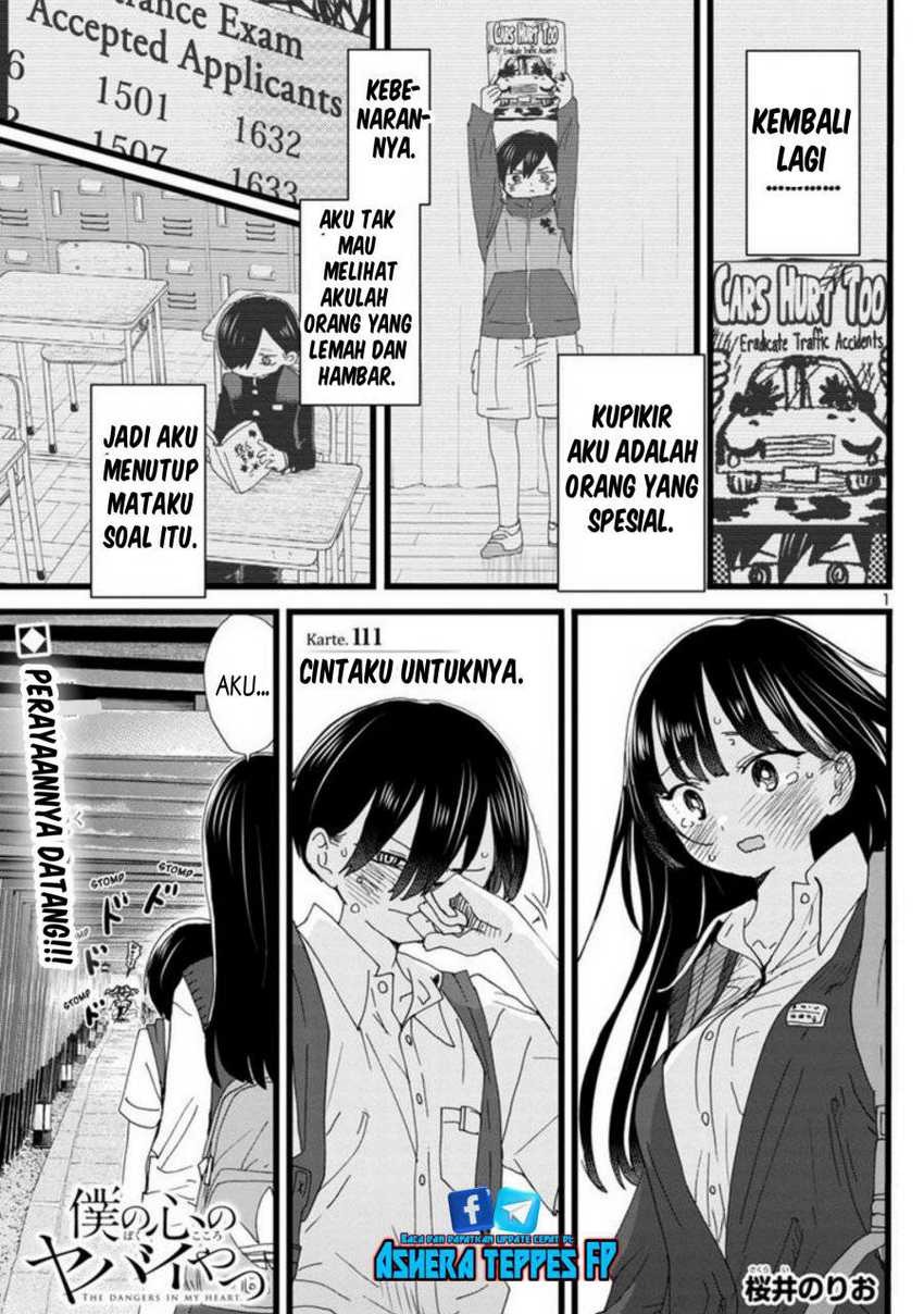 Boku no Kokoro no Yabai Yatsu: Chapter chapter-111 - Page 3