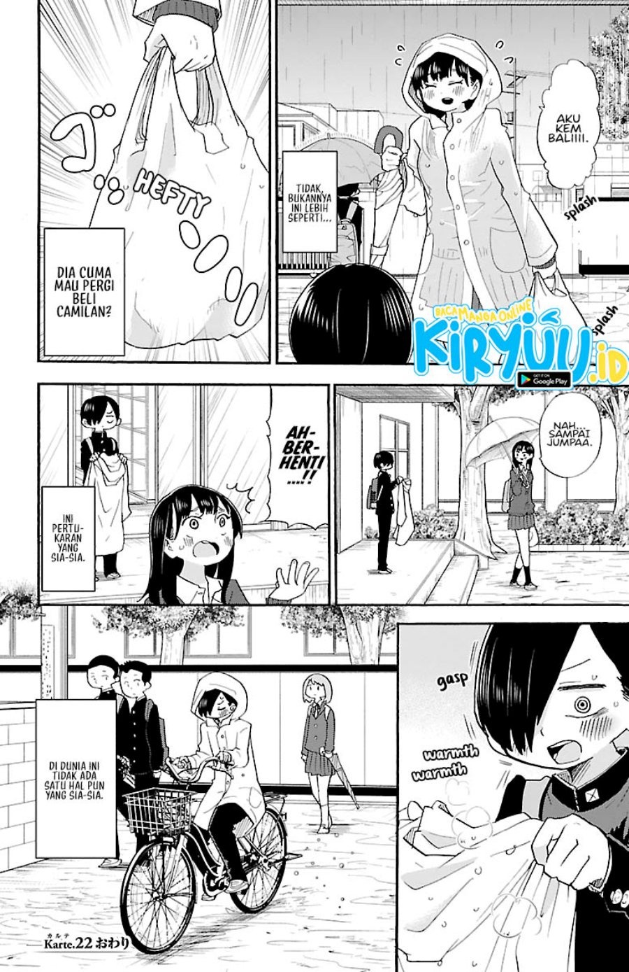 Boku no Kokoro no Yabai Yatsu: Chapter chapter-22 - Page 12