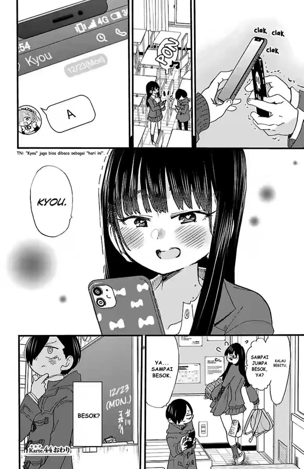 Boku no Kokoro no Yabai Yatsu: Chapter chapter-44 - Page 9
