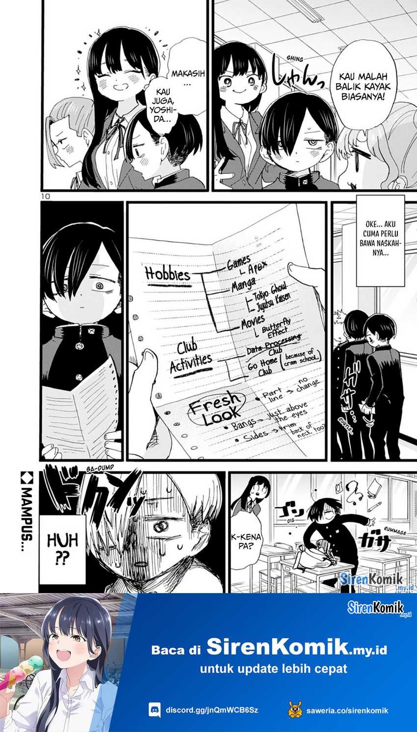 Boku no Kokoro no Yabai Yatsu: Chapter chapter-83 - Page 12