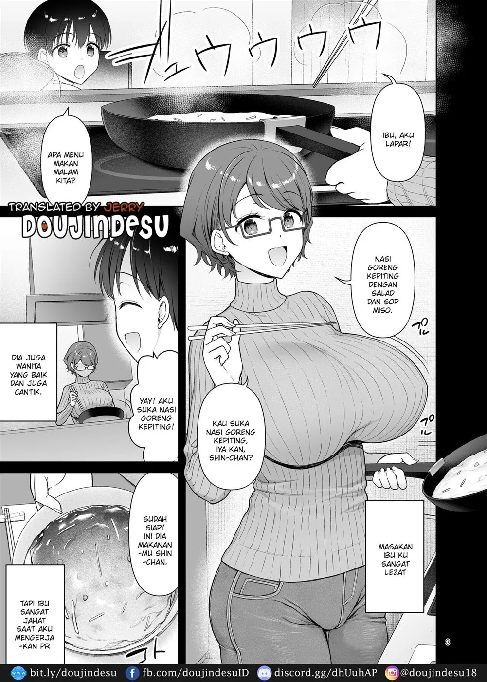 Boku no Mama wa Otouto no Mae de dake Dosukebe ni Naru: Chapter chapter-1 - Page 4