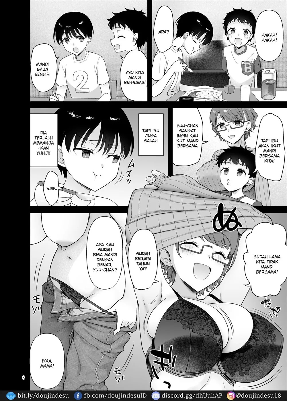 Boku no Mama wa Otouto no Mae de dake Dosukebe ni Naru: Chapter chapter-1 - Page 9