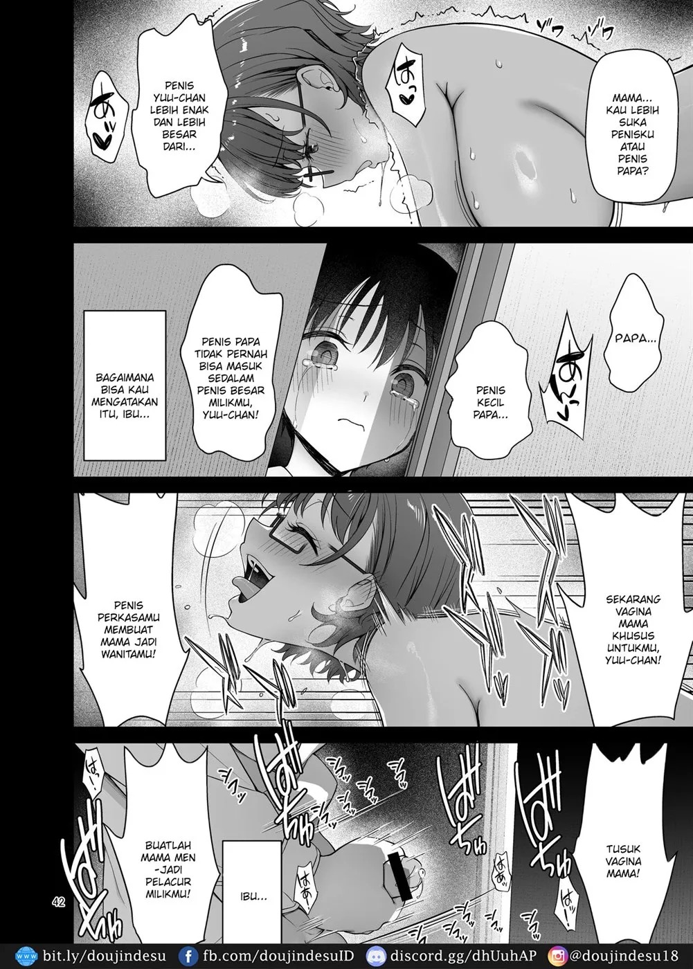 Boku no Mama wa Otouto no Mae de dake Dosukebe ni Naru: Chapter chapter-1 - Page 44