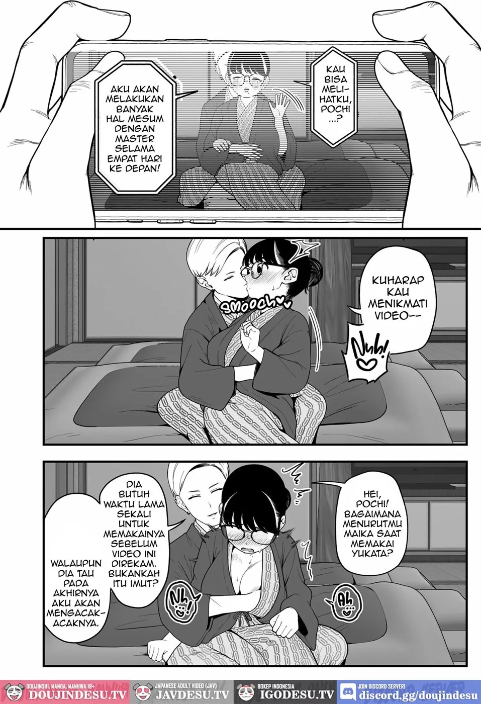 Boku to Kanojo to Goshujin-sama no Fuyuyasumi: Chapter chapter-3 - Page 20