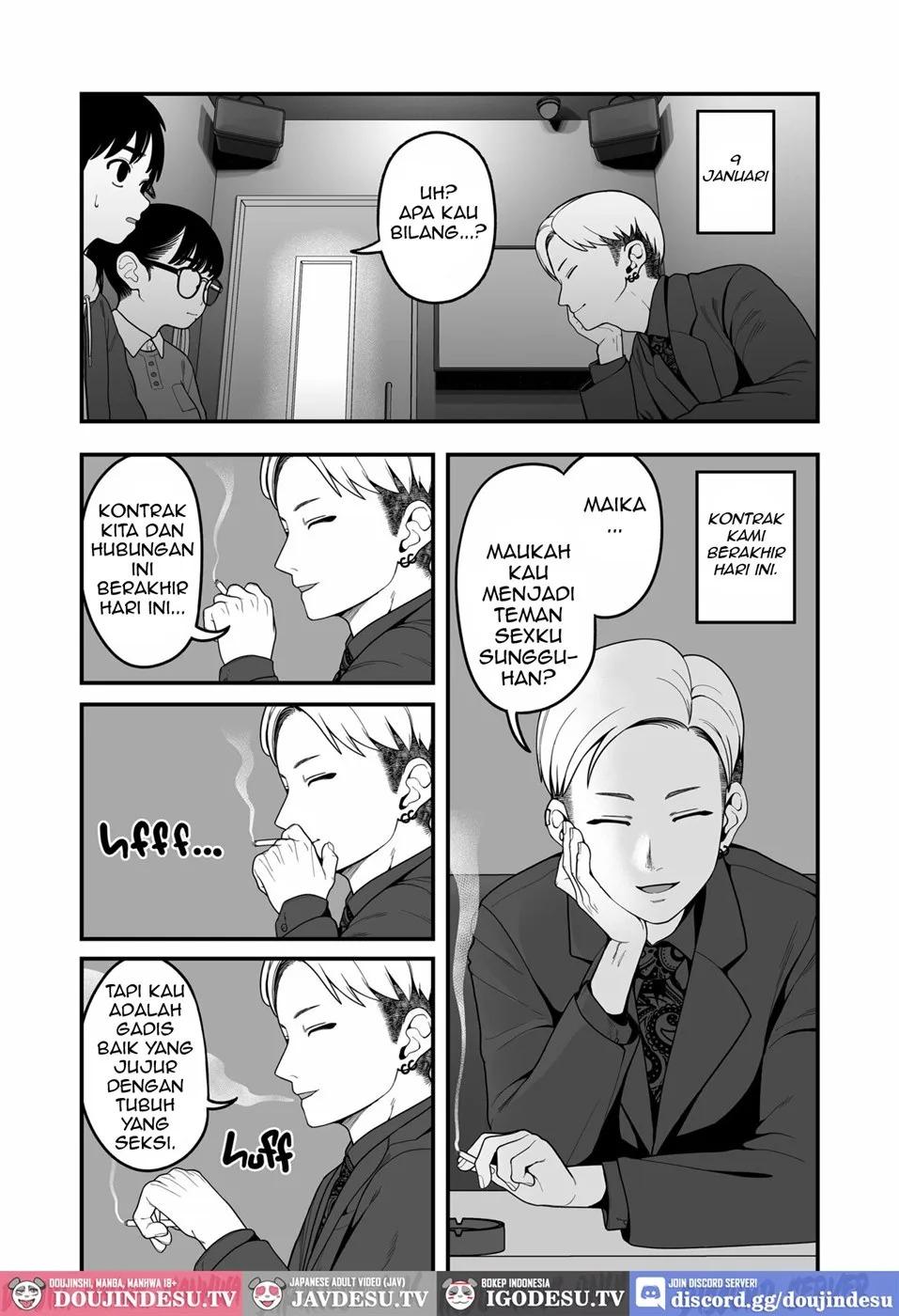 Boku to Kanojo to Goshujin-sama no Fuyuyasumi: Chapter chapter-3 - Page 35
