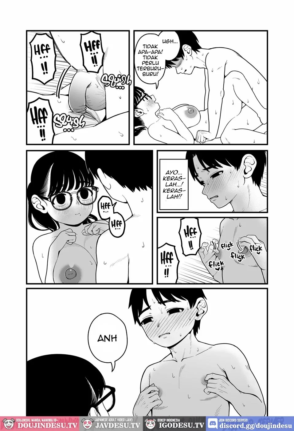 Boku to Kanojo to Goshujin-sama no Fuyuyasumi: Chapter chapter-3 - Page 44
