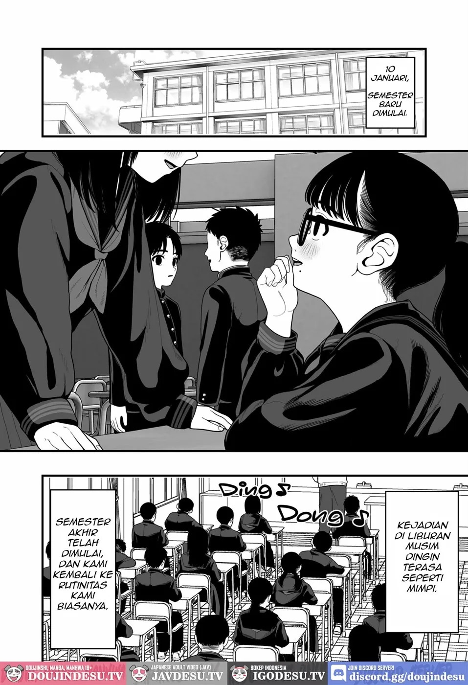 Boku to Kanojo to Goshujin-sama no Fuyuyasumi: Chapter chapter-3 - Page 51